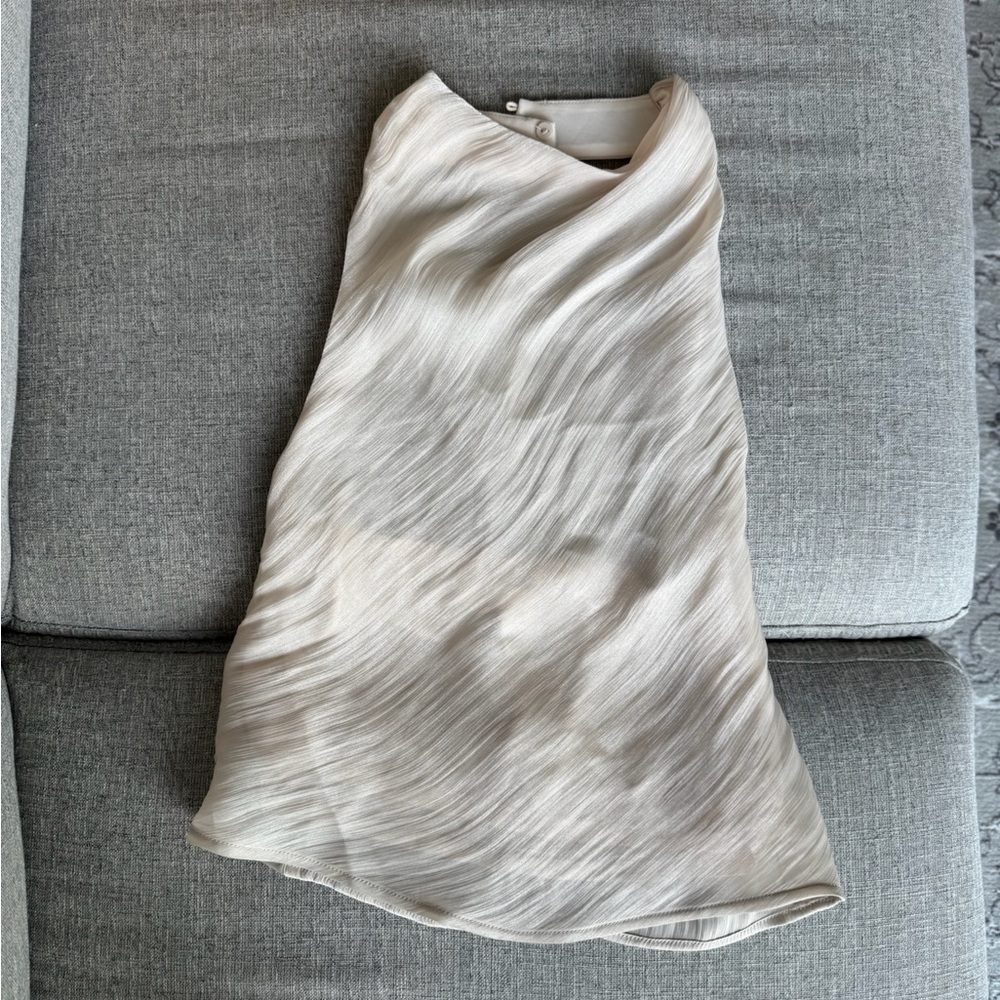 H&M Cream Halter Top- never worn/ without tags